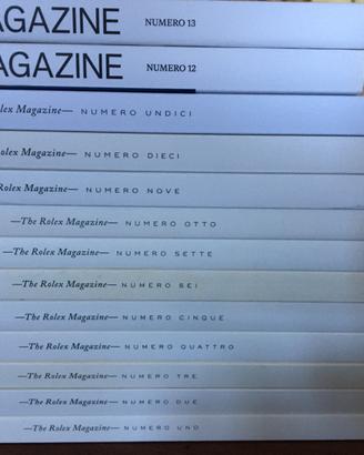 Rolex Magazine collezione completa