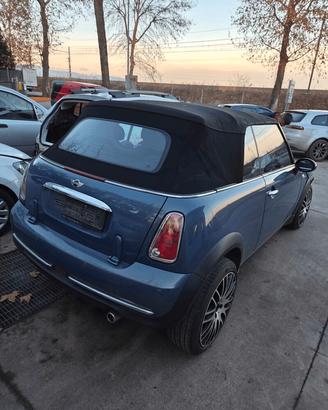 MINI Cabrio (R52) DEL 2006 PER RICAMBI