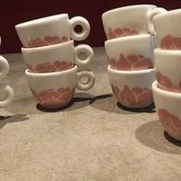 tazzine caffè Michael Lin collezione Illy