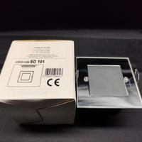 FARETTO DA INCASSO I TRE MOD.SD 101 IN  VETRO
