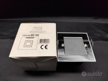 FARETTO DA INCASSO I TRE MOD.SD 101 IN  VETRO