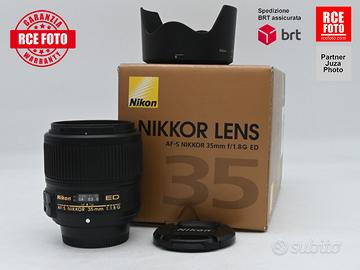 Nikon AF-S 35 F1.8 G ED FULL FRAME (Nikon)