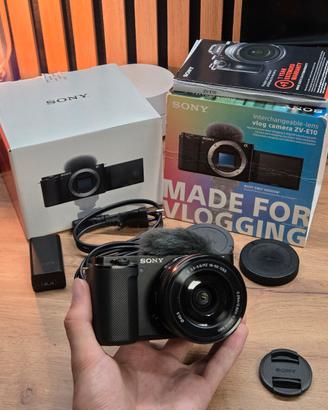 Sony ZV-E10 + Obiettivo Kit 16-50mm 