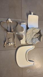 Stokke Tripp Trapp babyset+cuscino+cinture+vassoio