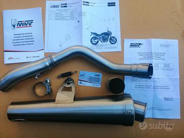 Scarico Mivv X CONE inox hornet 600 