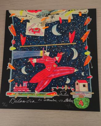 Serigrafia Francesco Musante - I segni dello Zodia