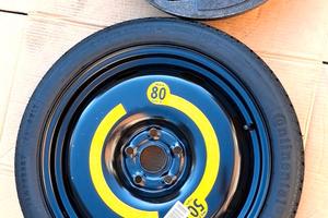 ruotino 125/70 r18 vw audi kit attrezzi