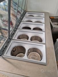 Vetrina gelato pozzetto a vista
