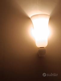 Coppia di applique Venini Anni Trenta Luce colore 