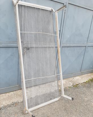 rete letto singolo in ferro anni 50/60 vintage