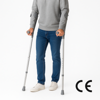 Stampelle Avambraccio In Alluminio