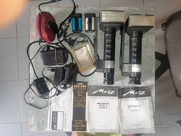2 Flash Metz 45 CL 3 + 45 CL 1 +accessori