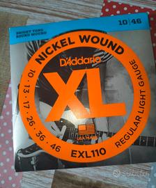 Corde per chitarra elettrica D'addario XL 10.46