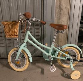 Bici bobbin bambina verde 12’’ (2-4 anni)