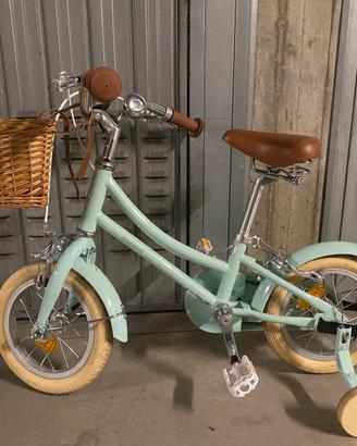 Bici bobbin bambina verde 12’’ (2-4 anni)
