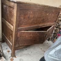 Cassapanca in legno massello