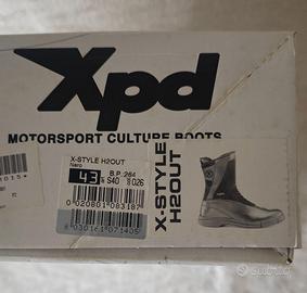Stivale Moto XPD Style H2OUT - Tg. 43