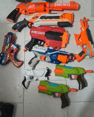 Nerf pistole giocattolo 