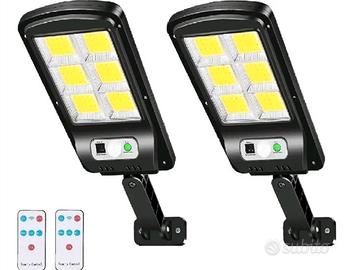 LAMPIONE SOLARE LED PANNELLO 2 PEZZI FARO