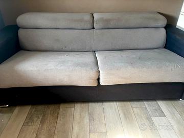 divano letto cm 230x100 da ritirare in loco entro 