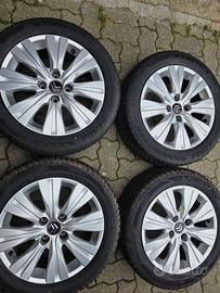 4 cerchi in lega Citroen 195.55.15 pari al nuovo 