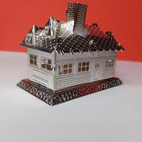 Silver Plated Villa natalizia decorazione festiva