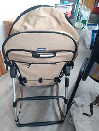 zaino montagna portabambino