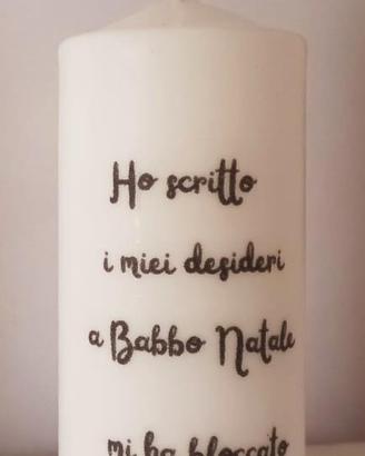 candele profumate  e personalizzate