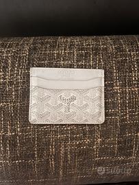 Portacarte goyard bianco