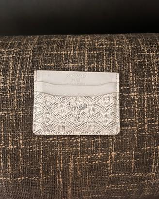 Portacarte goyard bianco