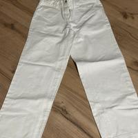 Jeans bianchi over