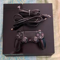 Ps4 (cavo HDMI e alimentazione)+ Dualshock4