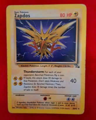 zapdos pokemon 