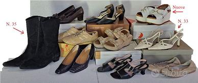 Lotto di scarpe da donna