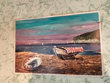 Quadretto spiaggia, monte San Bartolo