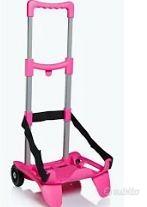 porta-zaino a rotelle per bimbo/a