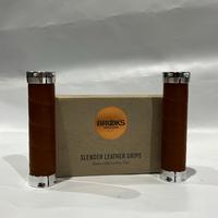 Manopole Brooks in Cuoio per bici 130/130mm + torx