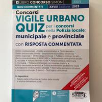 Concorsi Simone vigile urbano quiz XXVIII edizione