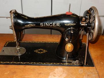 ANTICA  MACCHINA DA CUCIRE SINGER