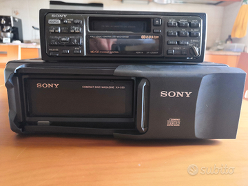 Autoradio SONY con caricatore 10 CD audio