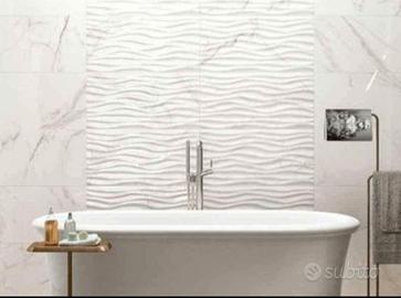 Piastrelle rivestimento bagno 35x70