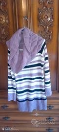 maglia invernale lunga che va sui leggins