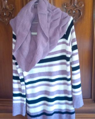 maglia invernale lunga che va sui leggins