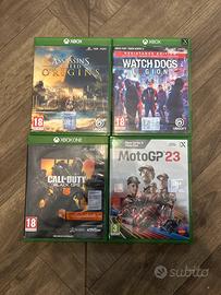 Giochi xbox one/s/series x