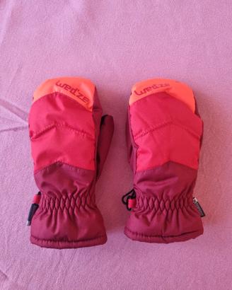 guanti muffole sci bambino/a tg 3/4 
