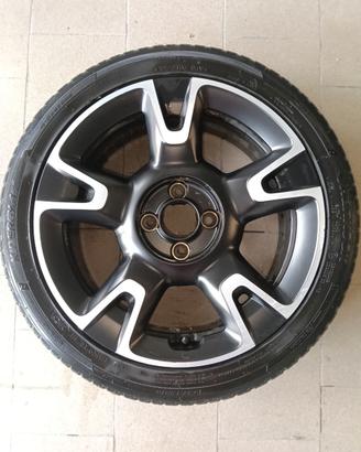 Cerchio in lega originale FIAT 16" 5 razze