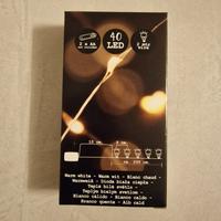 catena luminosa a batteria 40 led 2 metri