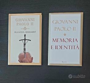 Coppia Libri Giovanni Paolo Prime Edizioni 