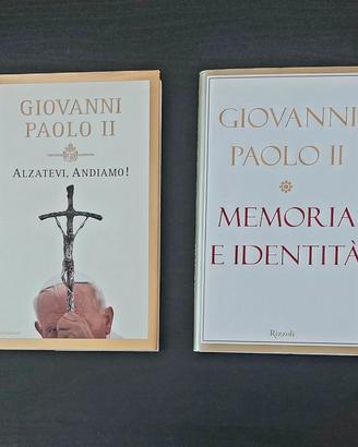 Coppia Libri Giovanni Paolo Prime Edizioni 