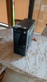 Case PC ATX Mid Tower + Alimentatore HP 300W DVD